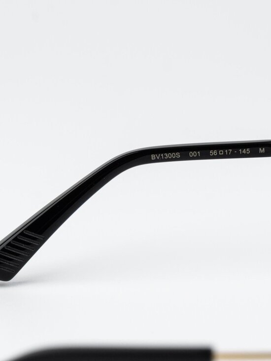 Bottega Veneta Women Sunglasses Gold Grey Rectangle BV1300S 001 NEW AUTHENTIC main image 6